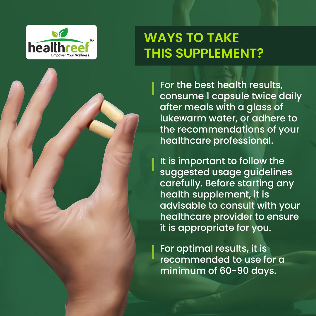 Healthreef Plant-Based Multivitamin for Women Complete Vitamins, Minerals & Antioxidants for Energy, Hormonal Balance, Skin & Hair Health - 60 Vegetarian Capsules