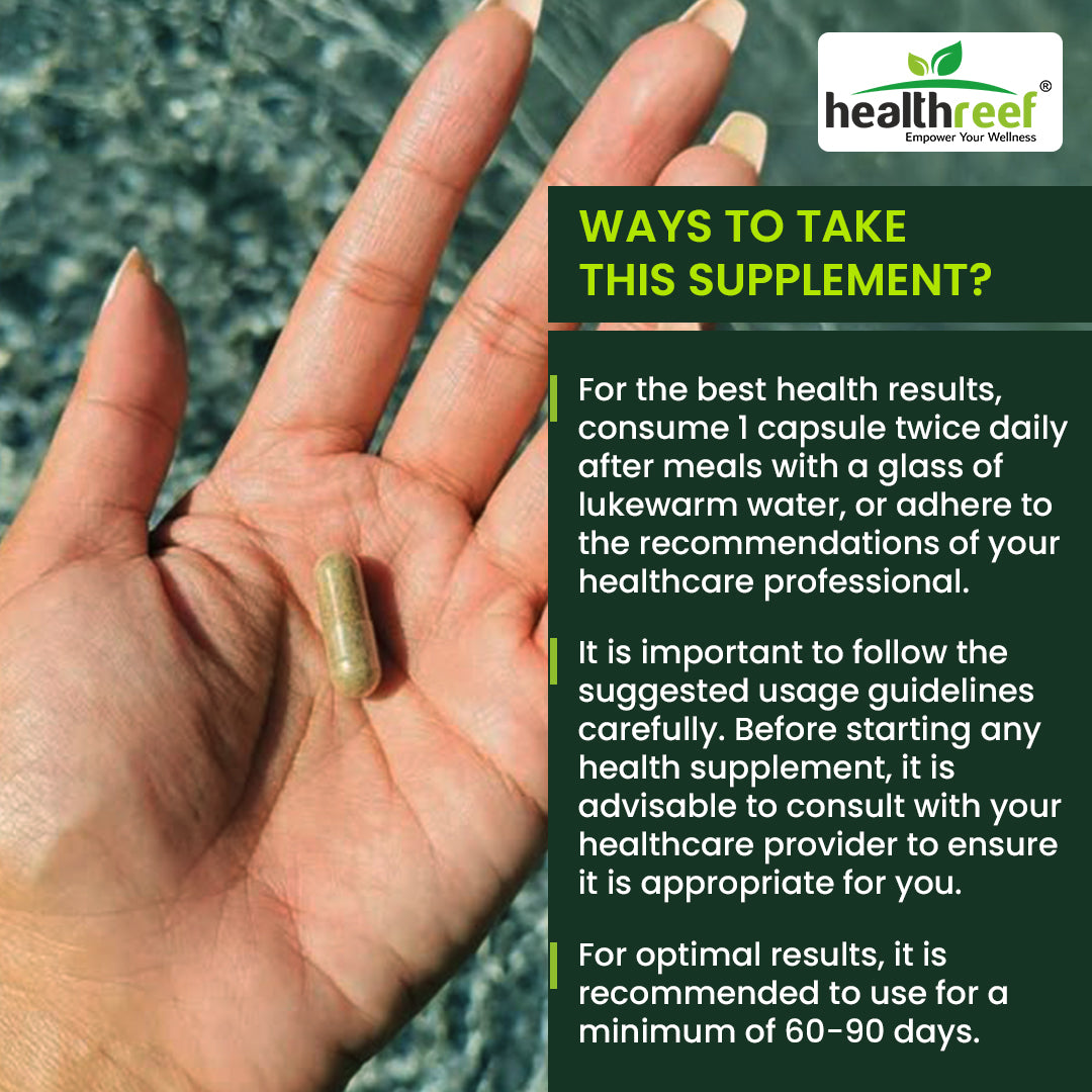 Healthreef Plant-Based Vitamin C with Zinc & D3 Supplement Immune Booster with High Absorption for Skin Health, Energy & Daily Wellness - 60 Vegetarian Capsules
