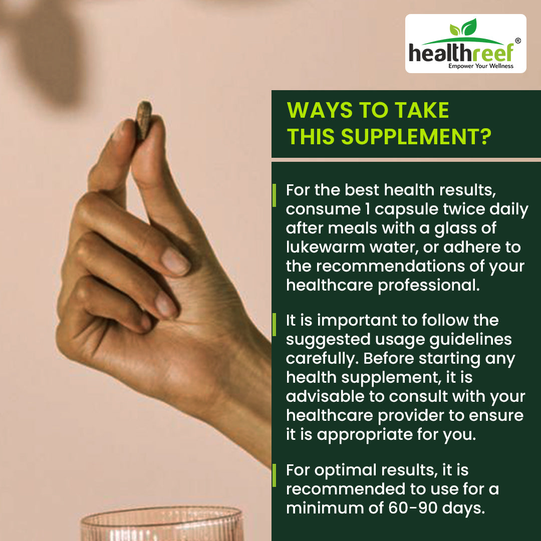 Healthreef Plant-Based Coenzyme Q10 Heart Health Supplement with Cinnamon, Garlic, Arjuna & BioPerine for Energy & Antioxidant Support - 60 Vegetarian Capsules