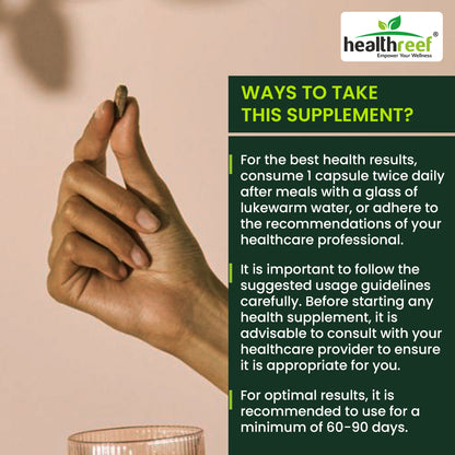Healthreef Plant-Based Coenzyme Q10 Heart Health Supplement with Cinnamon, Garlic, Arjuna & BioPerine for Energy & Antioxidant Support - 60 Vegetarian Capsules