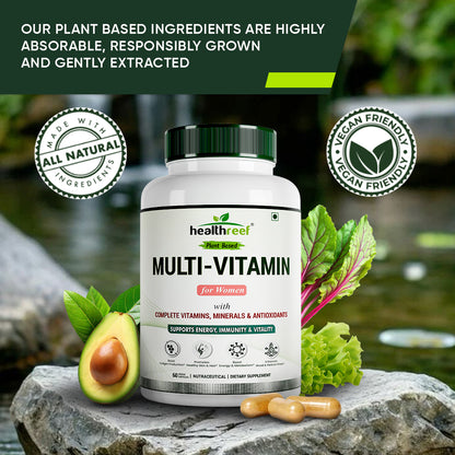 Healthreef Multivitamin for Men & Women Wellness Combo Pack – 60 Capsules Each