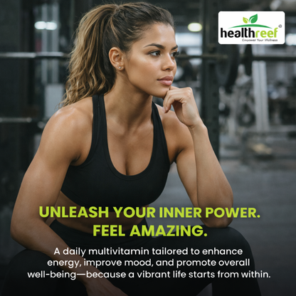Healthreef Multivitamin for Men & Women Wellness Combo Pack – 60 Capsules Each